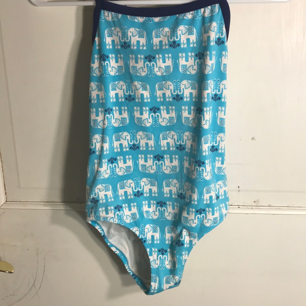 Garnet Hill kids swimsuit size 8